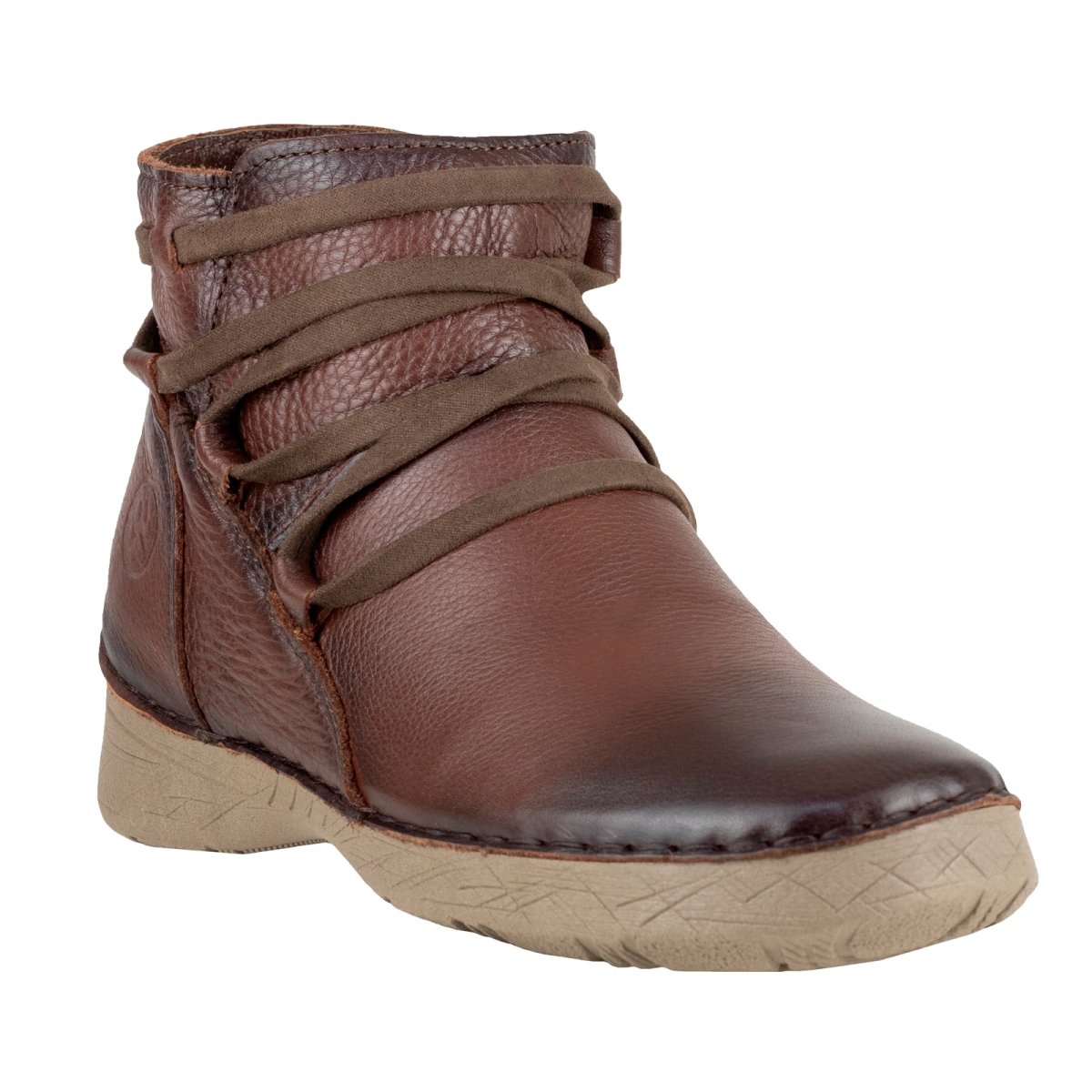 Botín Scarlett Casual Dama Lobo Solo 5691 Mahogany LS5691 - 220 - HMG - Roma Zapaterías