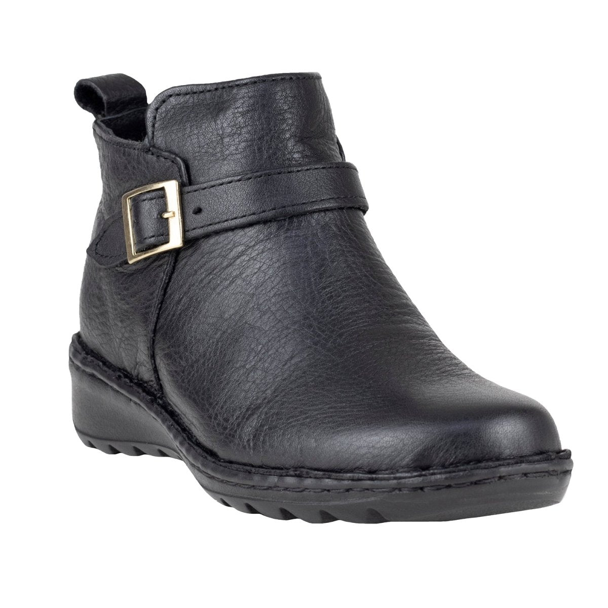 Botin Semivestir Lobo Solo Para Dama 5948 Negro LS5948 - 220 - HNG - Roma Zapaterías
