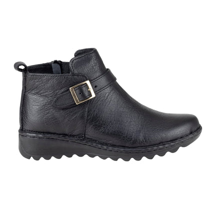 Botin Semivestir Lobo Solo Para Dama 5948 Negro LS5948 - 220 - HNG - Roma Zapaterías
