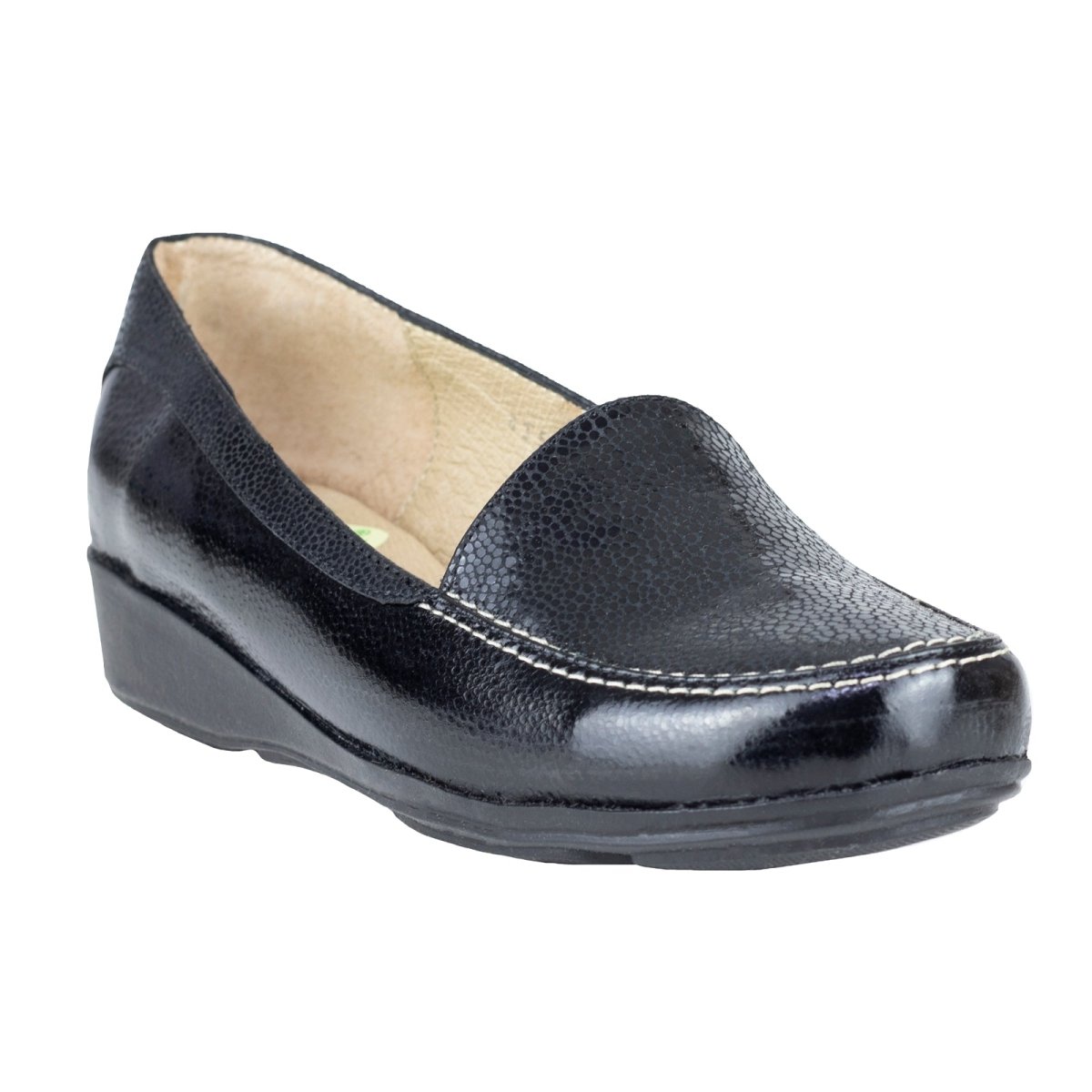 Mocasín Clásico Para Dama Capricho 835 Negro CP835 - 220 - AAN - Roma Zapaterías
