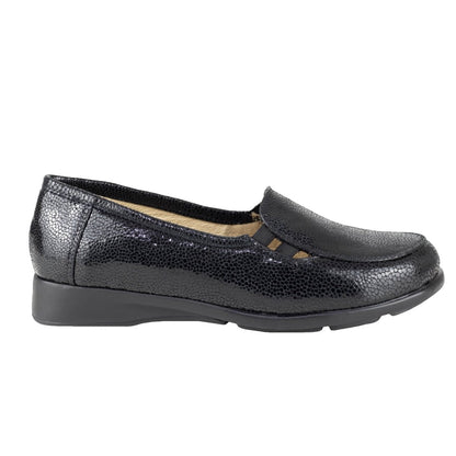 Mocasín Clásico Para Dama Ludolfo Cota 13006 Negro LC13006 - 220 - ANR - Roma Zapaterías