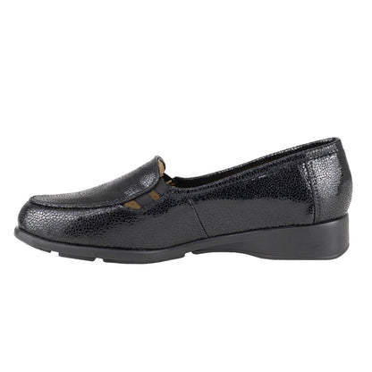 Mocasín Clásico Para Dama Ludolfo Cota 13006 Negro LC13006 - 220 - ANR - Roma Zapaterías
