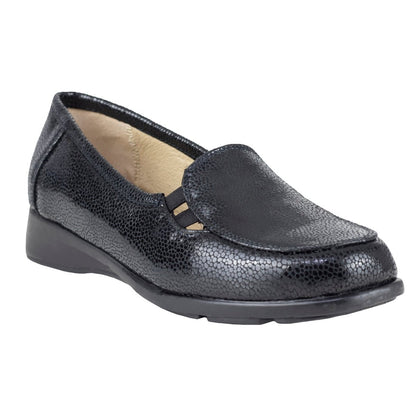Mocasín Clásico Para Dama Ludolfo Cota 13006 Negro LC13006 - 220 - ANR - Roma Zapaterías