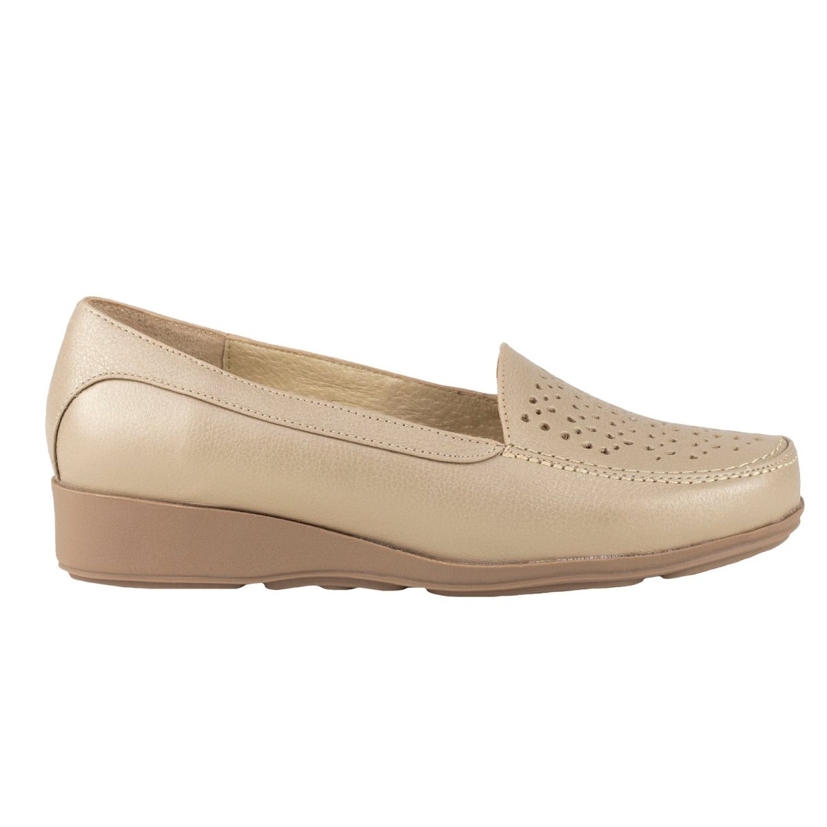 Mocasín Clásico Para Para Dama Capricho 040 Platino CP040 - 220 - VPA - Roma Zapaterías