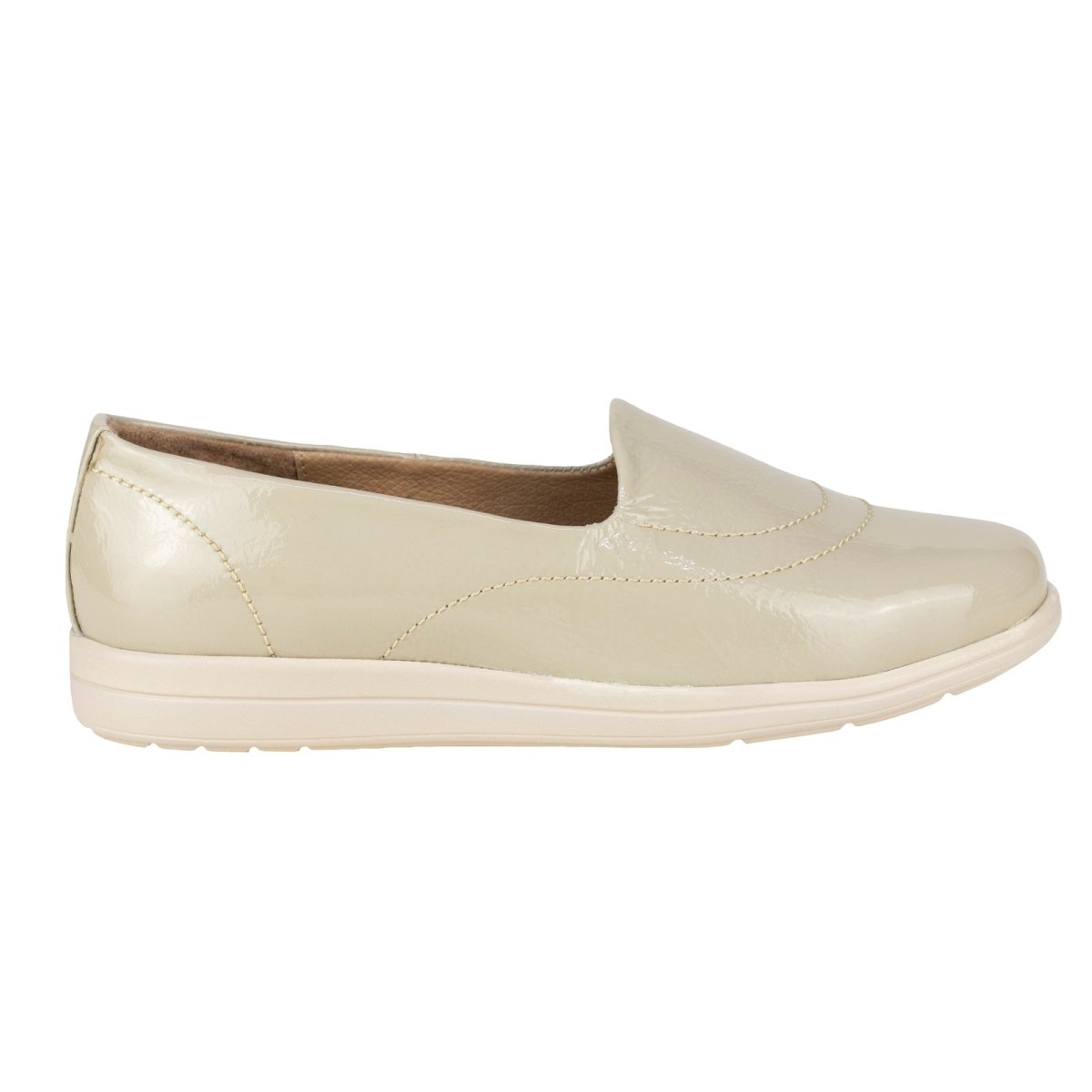 Mocasín Confort Para Dama Capricho 72034 Hueso CP72034 - 220 - CAH - Roma Zapaterías