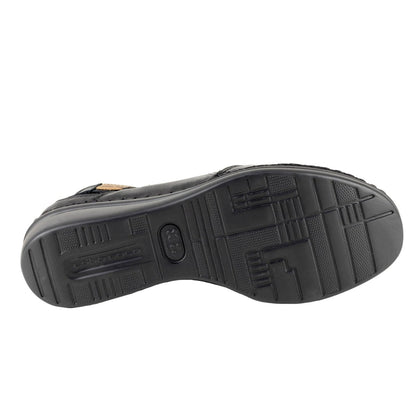 Mocasin Confort Para Dama Lobo Solo 4728 Negro LS4728 - 220 - ANG - Roma Zapaterías