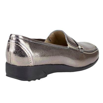 Mocasín Confort Para Dama Ludolfo Cota 1594 Inox LC1594 - 220 - AIX - Roma Zapaterías