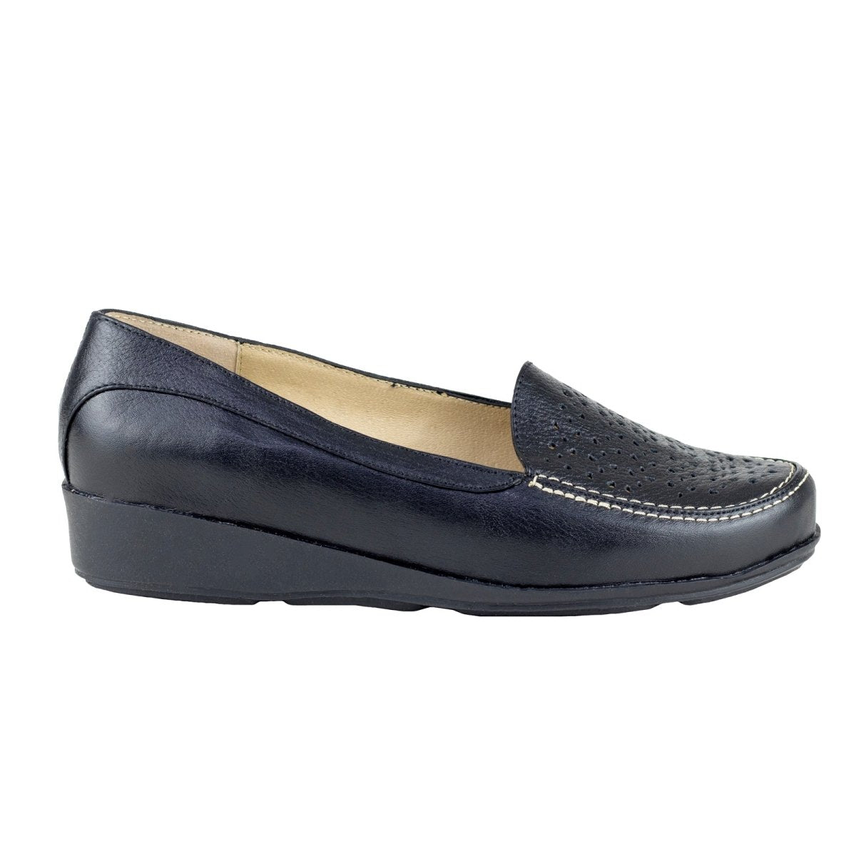 Mocasín Para Dama Capricho 040 Vicenza Negro CP040 - 220 - VNG - Roma Zapaterías