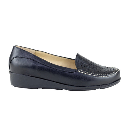 Mocasín Para Dama Capricho 040 Vicenza Negro CP040 - 220 - VNG - Roma Zapaterías