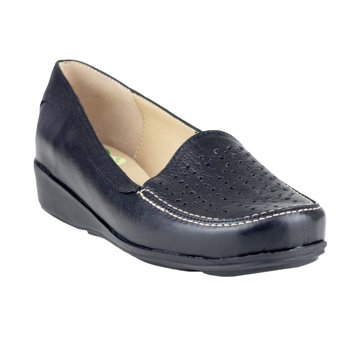 Mocasín Para Dama Capricho 040 Vicenza Negro CP040 - 220 - VNG - Roma Zapaterías