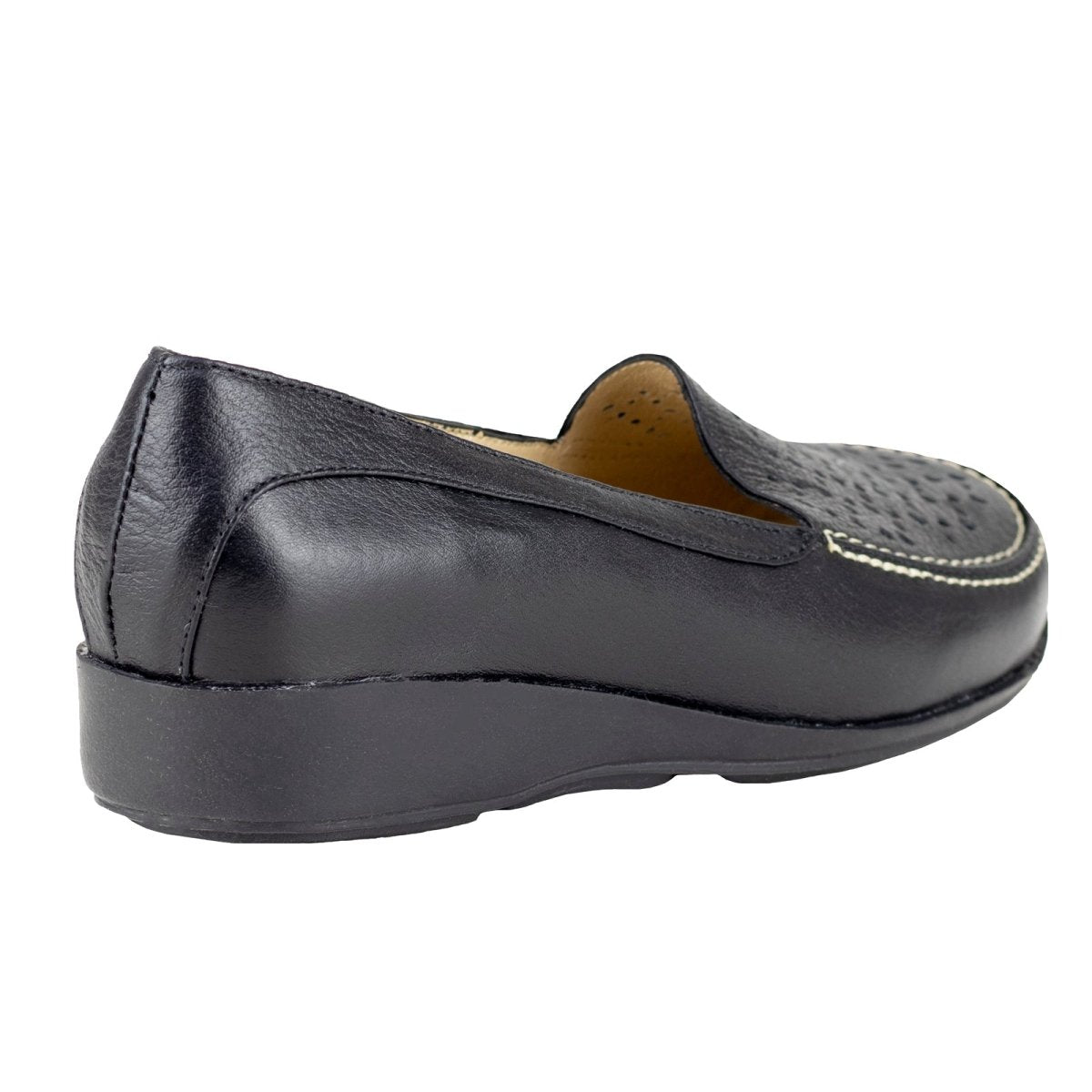 Mocasín Para Dama Capricho 040 Vicenza Negro CP040 - 220 - VNG - Roma Zapaterías