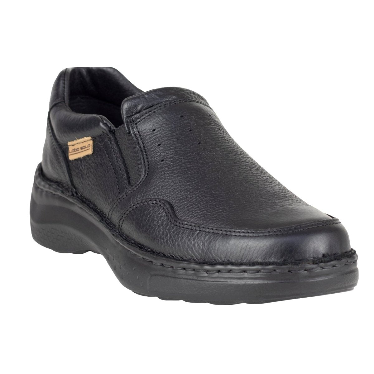 Mocasín Slip On Para Caballero Lobo Solo 9023 Negro LS9023 - 250 - TPN - Roma Zapaterías