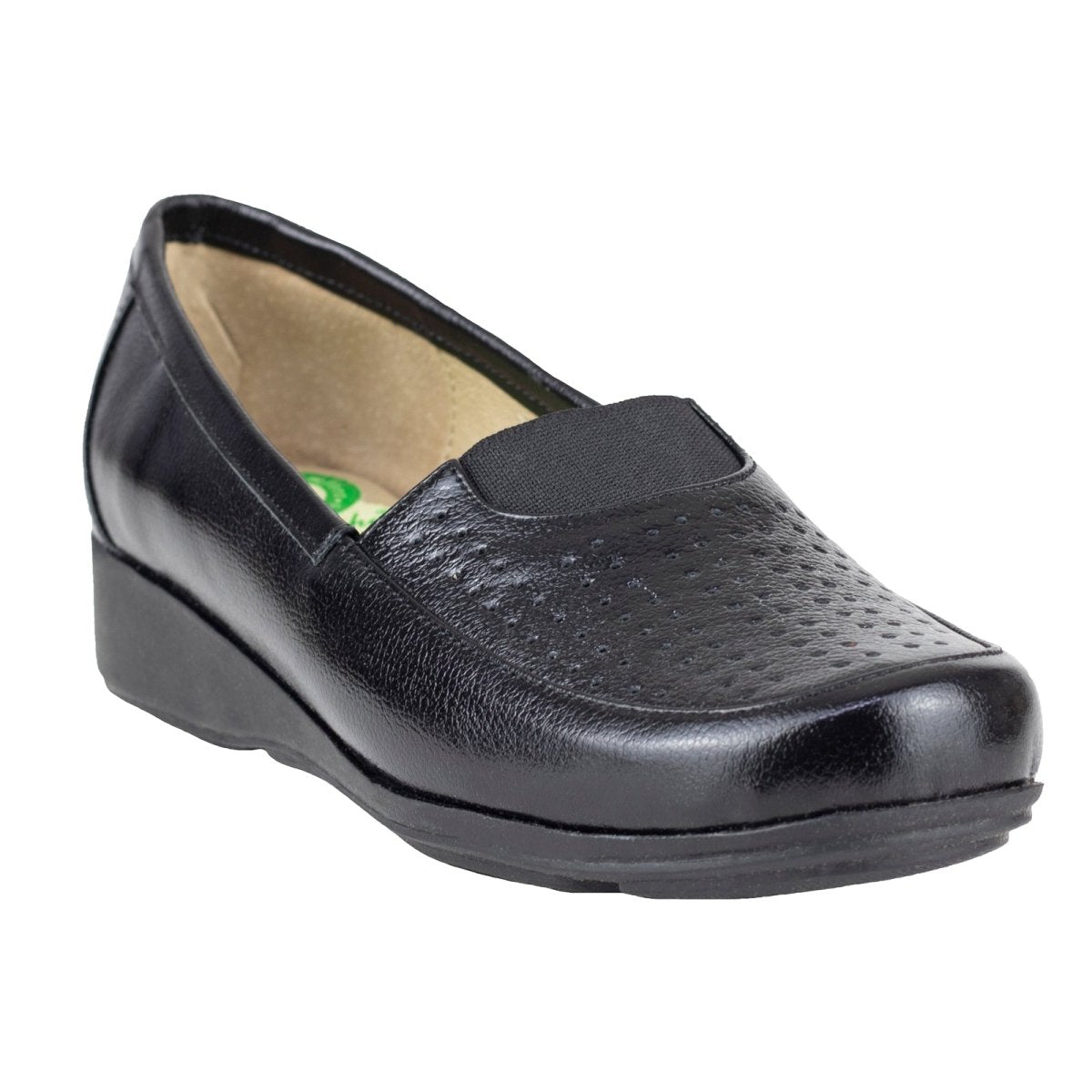 Mocasín Slip On Para Dama Capricho 319 Negro CP319 - 220 - BBK - Roma Zapaterías