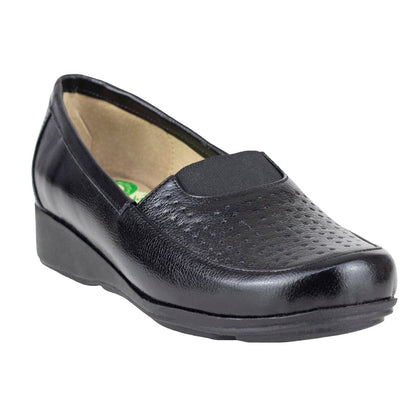 Mocasín Slip On Para Dama Capricho 319 Negro CP319 - 220 - BBK - Roma Zapaterías