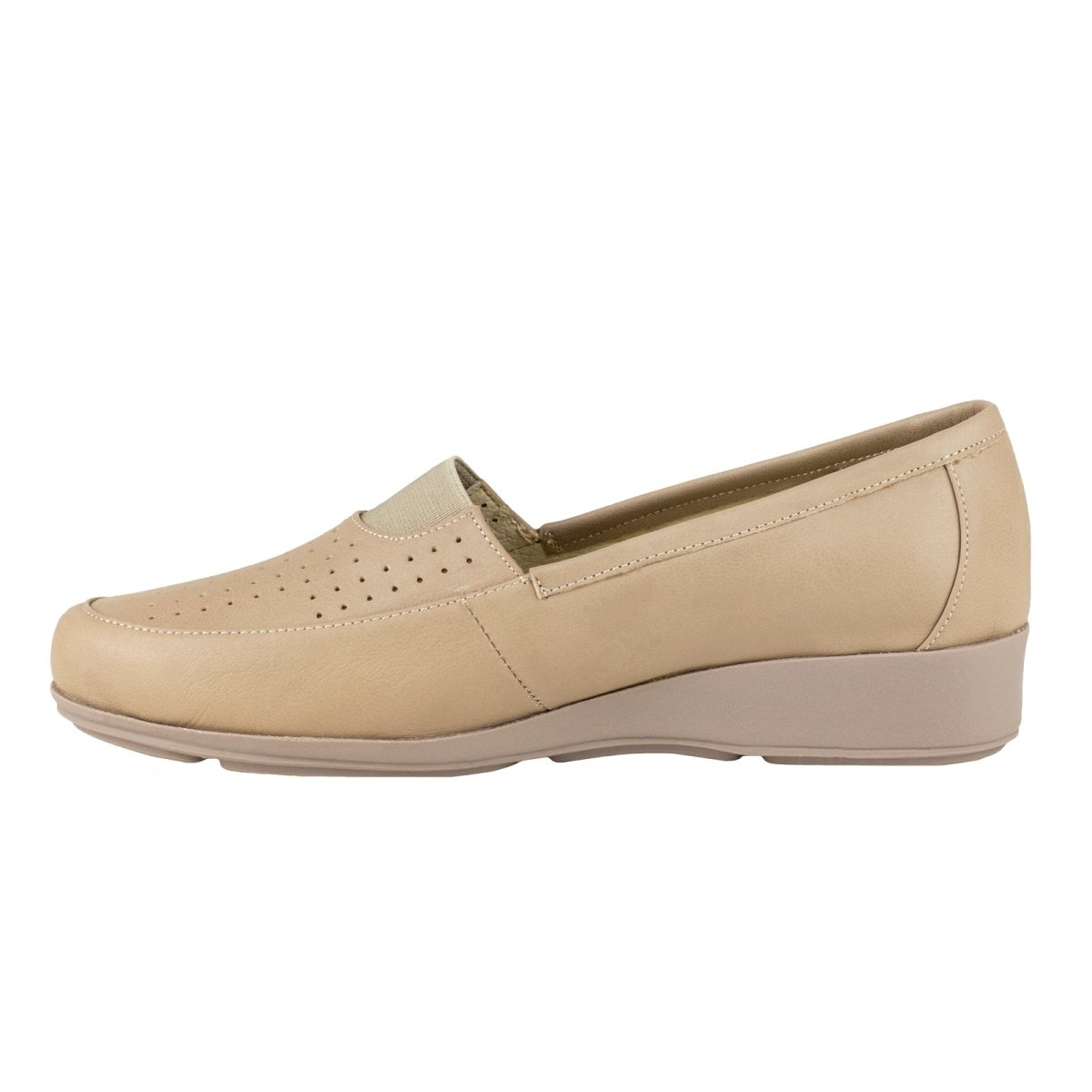 Mocasín Slip On Para Dama Capricho 319 Nude CP319 - 220 - GND - Roma Zapaterías