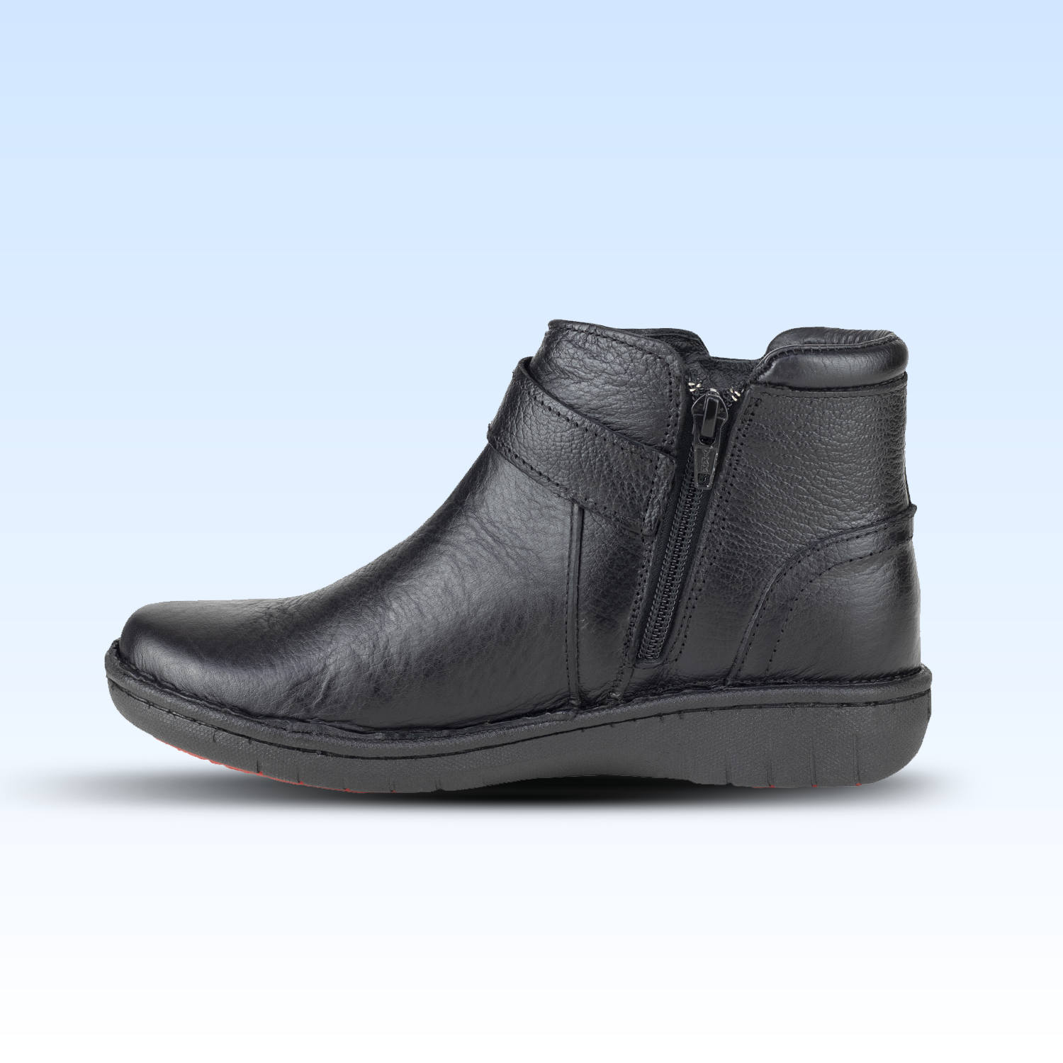 Botín Confort Casual Para Dama Lobo Solo 5860 Negro
