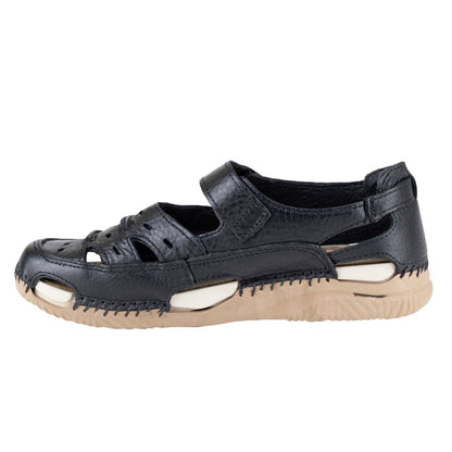 Sandalia Casual Dama Lobo Solo 1766 Premier Negro LS1766 - 220 - TPN - Roma Zapaterías