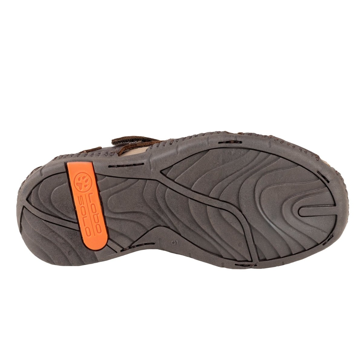 Sandalia Casual Para Caballero Lobo Solo 6597 Brown LS6597 - 250 - PBW - Roma Zapaterías
