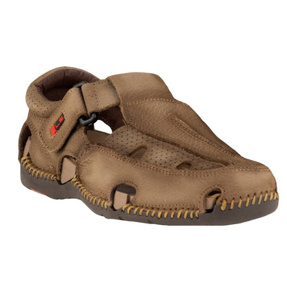 Sandalia Casual Para Caballero Lobo Solo 6604 Taupe LS6604 - 250 - GTP - Roma Zapaterías