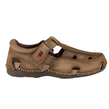Sandalia Casual Para Caballero Lobo Solo 6604 Taupe LS6604 - 250 - GTP - Roma Zapaterías
