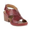 Sandalia Casual Para Dama Lobo Solo 2240 Rojo LS2240 - 220 - NRJ - Roma Zapaterías