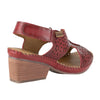 Sandalia Casual Para Dama Lobo Solo 2240 Rojo LS2240 - 220 - NRJ - Roma Zapaterías