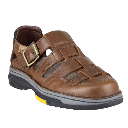 Sandalia Confort Para Caballero Lobo Solo 6523 Camel LS6523 - 250 - TPC - Roma Zapaterías