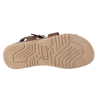 Sandalia Confort Para Dama Lobo Solo 1654 Caoba LS1654 - 220 - ACB - Roma Zapaterías