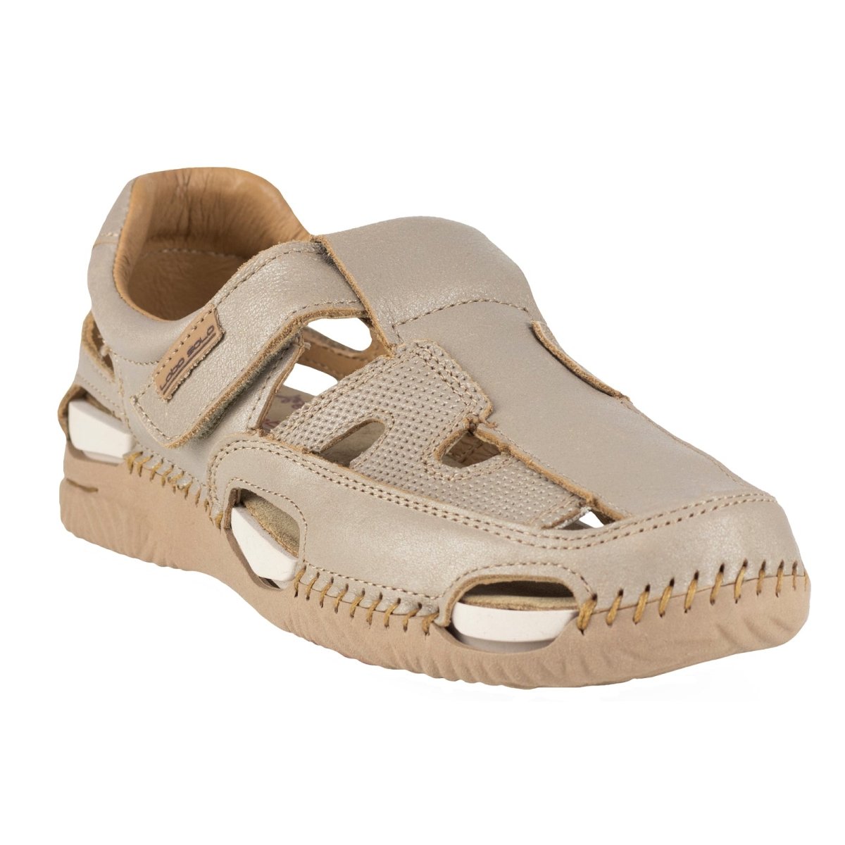 Sandalia Confort Para Dama Lobo Solo 1772 Sand LS1772 - 220 - GSD - Roma Zapaterías