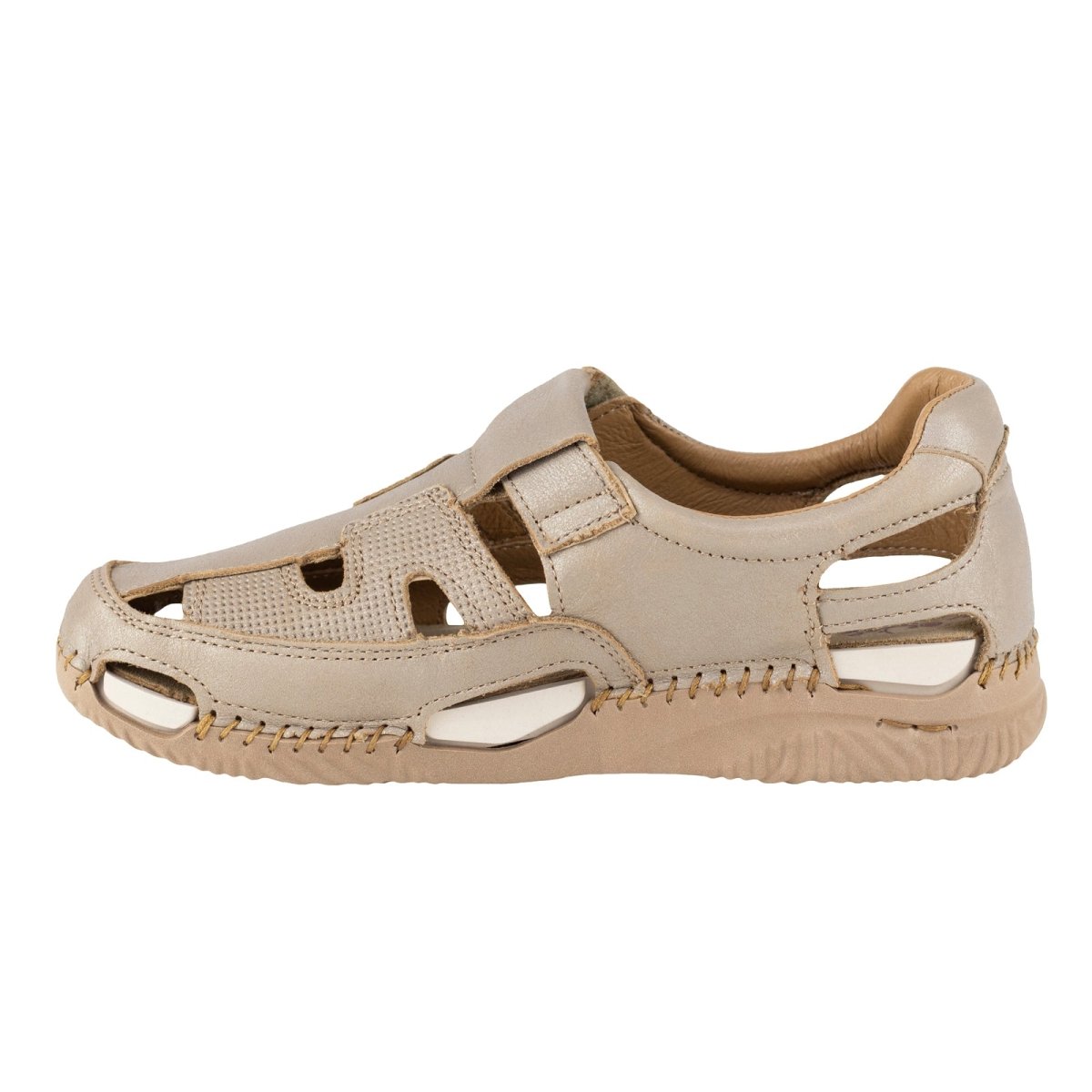Sandalia Confort Para Dama Lobo Solo 1772 Sand LS1772 - 220 - GSD - Roma Zapaterías