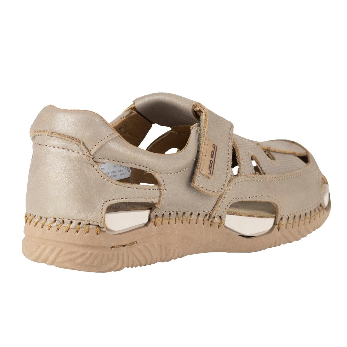 Sandalia Confort Para Dama Lobo Solo 1772 Sand LS1772 - 220 - GSD - Roma Zapaterías