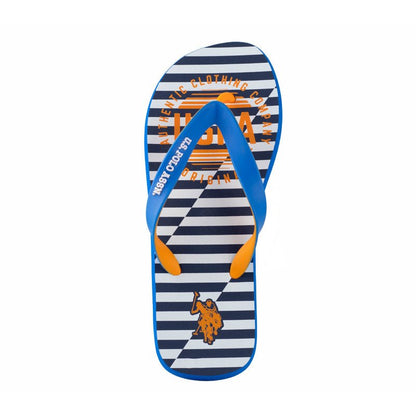 Sandalia Para Caballero U.S Polo Assn 21219 Azul Naranja PO21219 - 250 - BOR - Roma Zapaterías