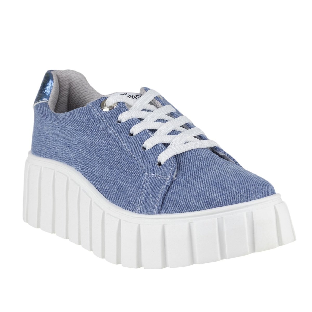 Tenis Con Plataforma Dama Capa De Ozono 625403 Azul Cielo CO625403 - 230 - AZC - Roma Zapaterías