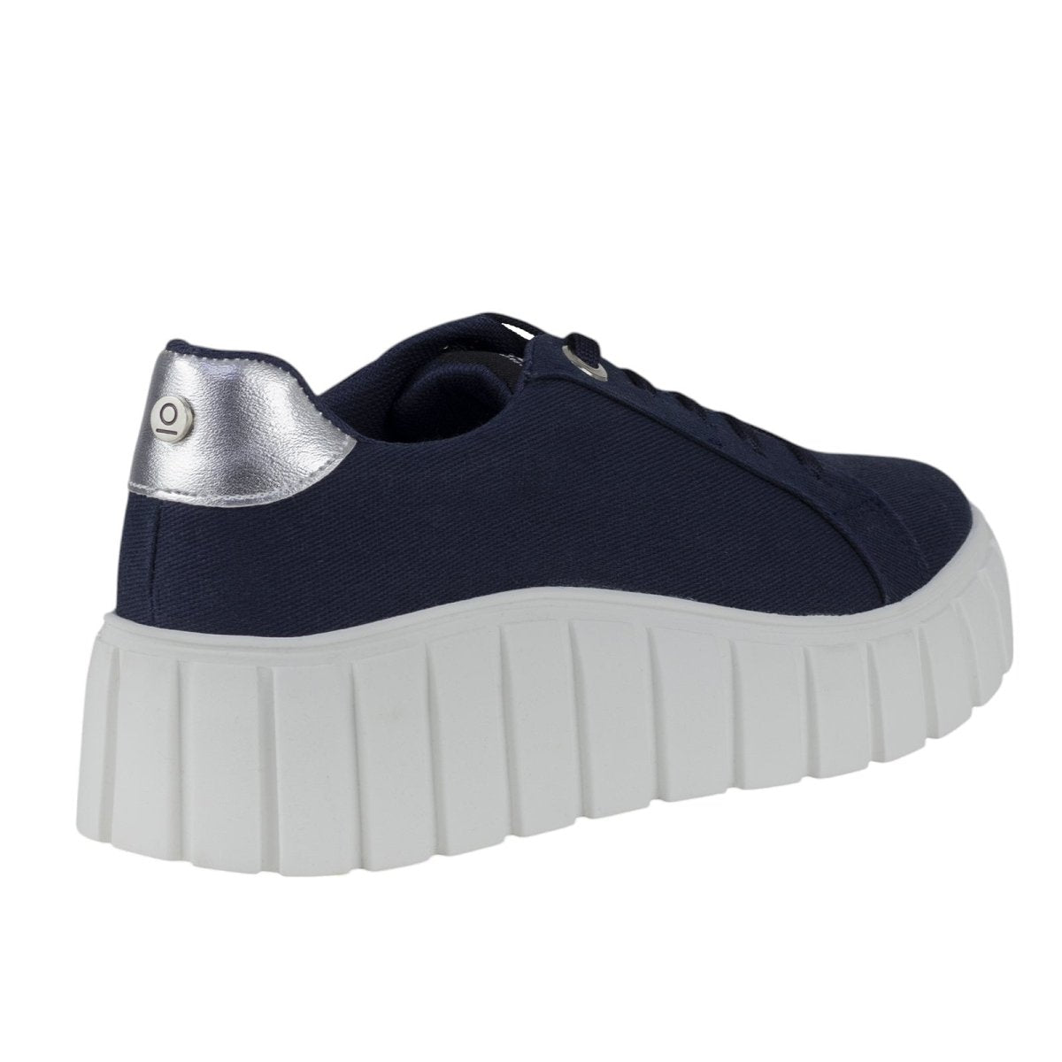 Tenis De Plataforma Dama Urbano Capa De Ozono 625403 Denim