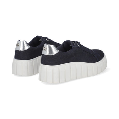 Tenis De Plataforma Dama Urbano Capa De Ozono 625403 Denim CO625403 - 230 - DEN - Roma Zapaterías