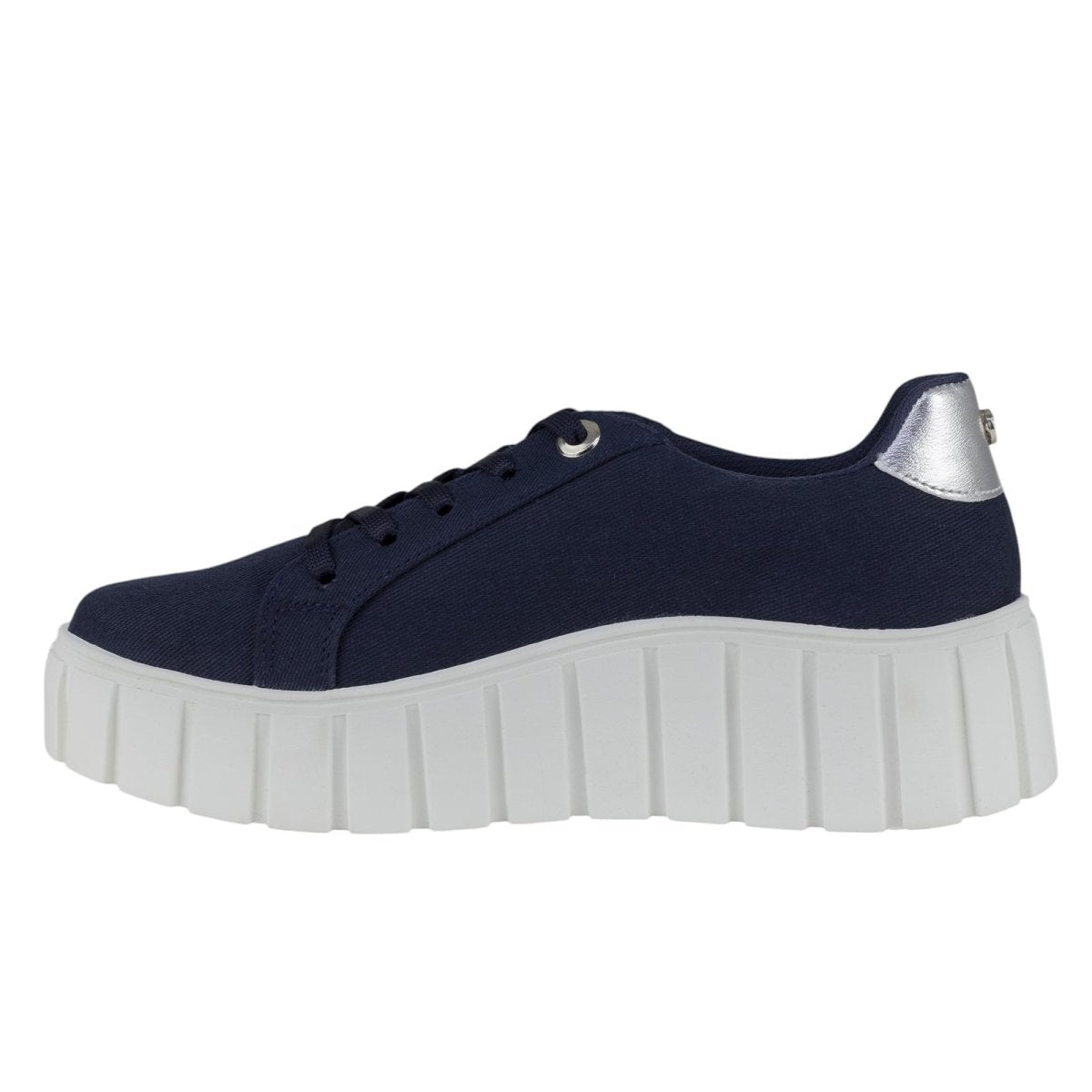 Tenis De Plataforma Dama Urbano Capa De Ozono 625403 Denim