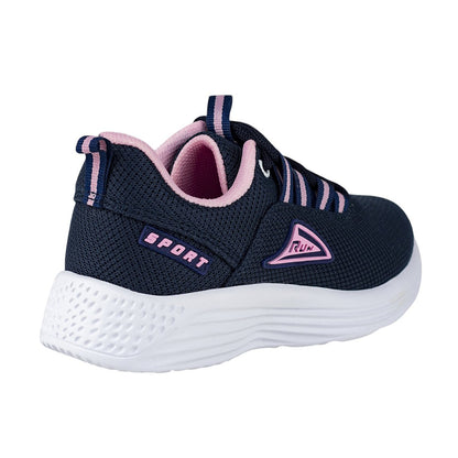 Tenis Deportivo Para Niña Run Premium 380 Marino Rosa RK380 - 180 - MRS - Roma Zapaterías