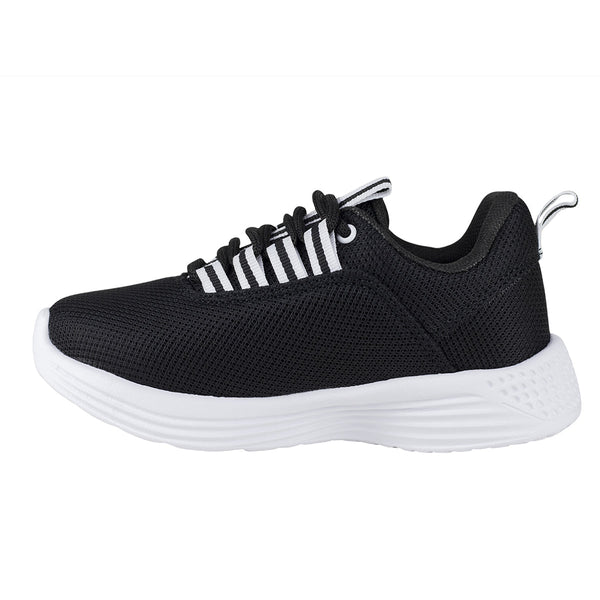 Tenis Deportivo Para Niño Run Premium 380 Negro Blanco RK380 - 180 - NGB - Roma Zapaterías