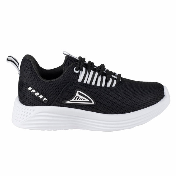 Tenis Deportivo Para Niño Run Premium 380 Negro Blanco RK380 - 180 - NGB - Roma Zapaterías