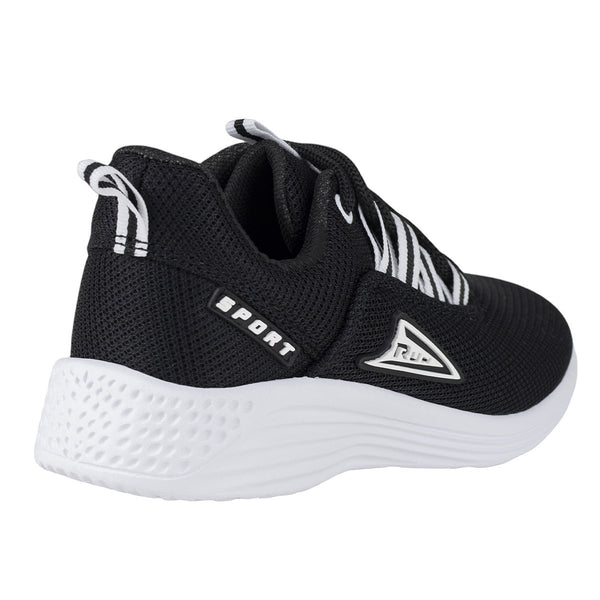 Tenis Deportivo Para Niño Run Premium 380 Negro Blanco RK380 - 180 - NGB - Roma Zapaterías