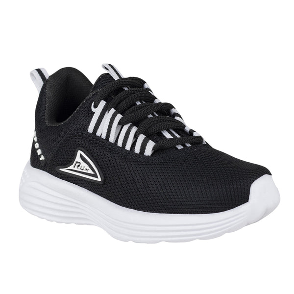 Tenis Deportivo Para Niño Run Premium 380 Negro Blanco RK380 - 180 - NGB - Roma Zapaterías