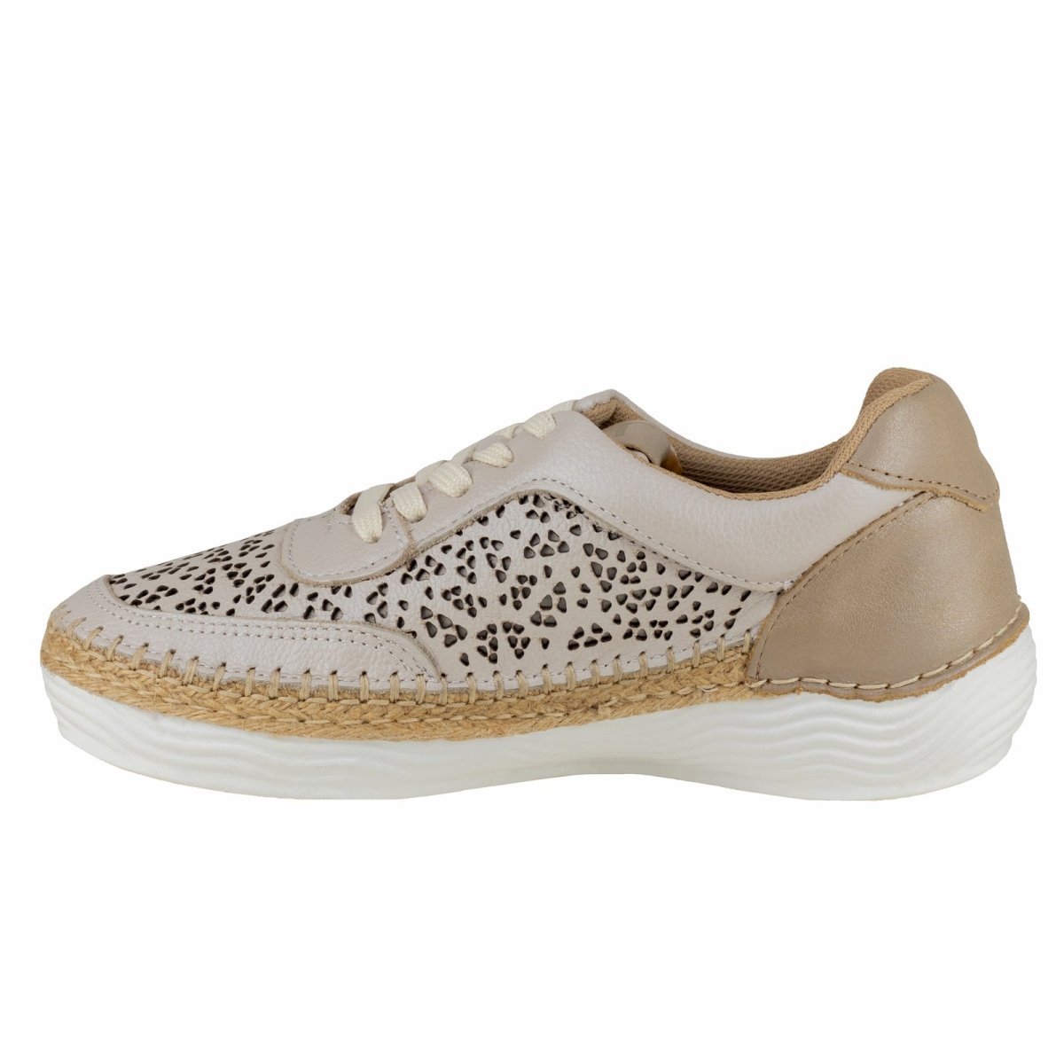 Tenis Judy Para Dama Lobo Solo 5077 Marfil LS5077 - 220 - BMF - Roma Zapaterías