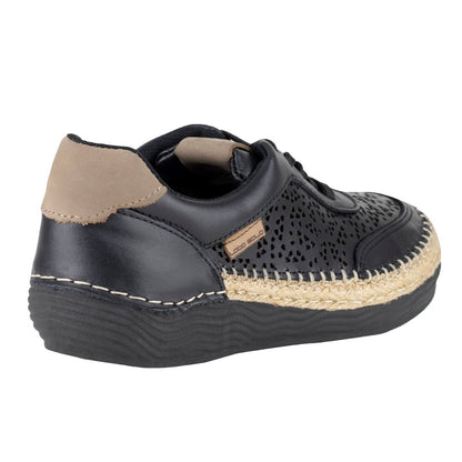 Tenis Judy Para Dama Lobo Solo 5077 Negro LS5077 - 220 - MDG - Roma Zapaterías