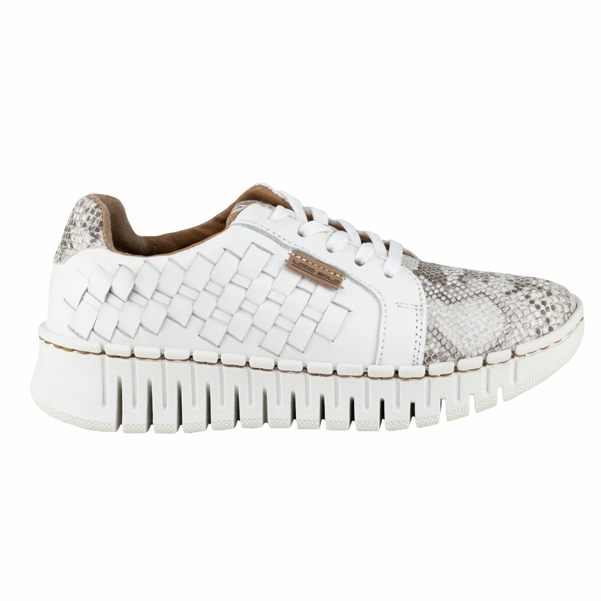 Tenis Para Dama Lobo Solo 4947 Blanco LS4947 - 220 - VBC - Roma Zapaterías