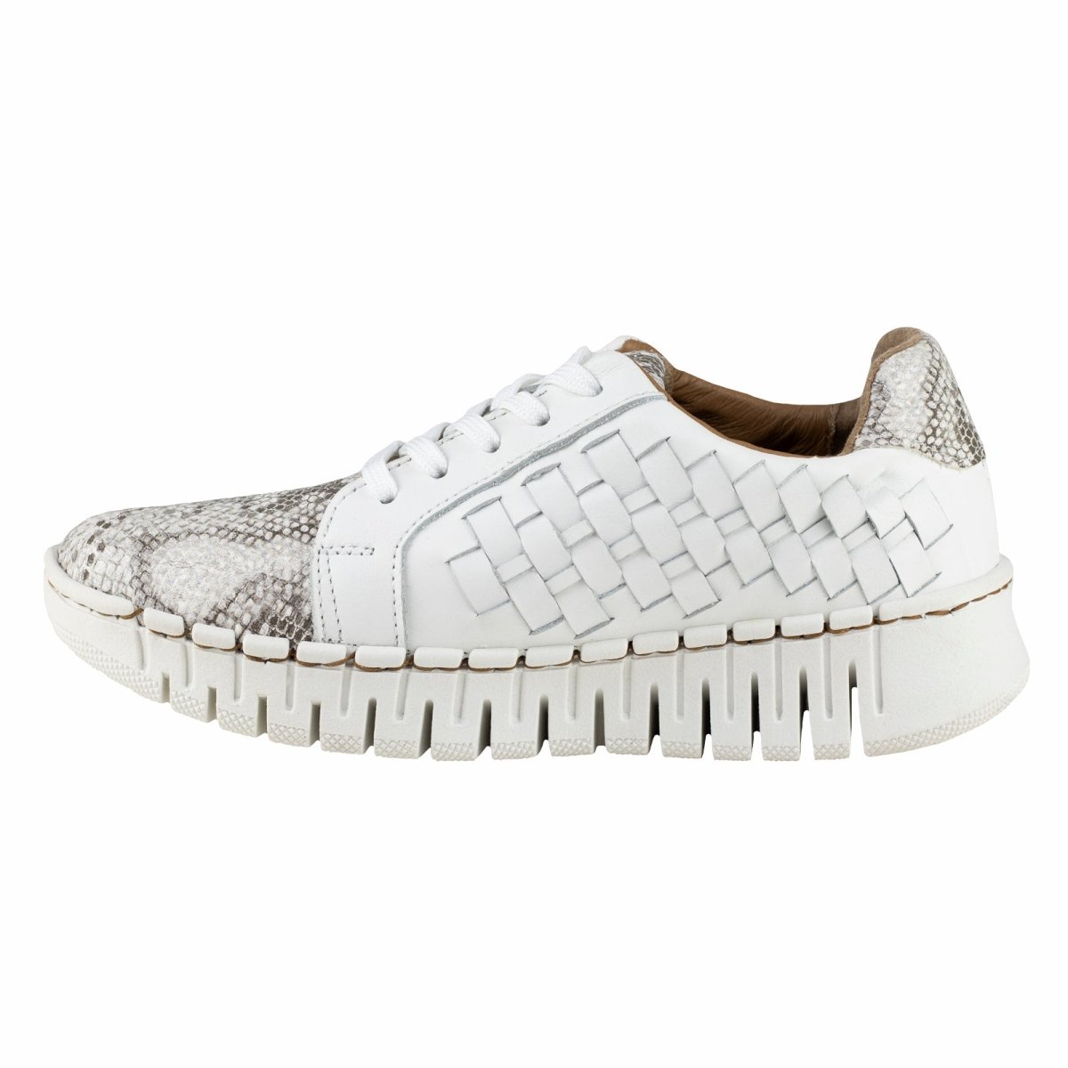 Tenis Para Dama Lobo Solo 4947 Blanco LS4947 - 220 - VBC - Roma Zapaterías
