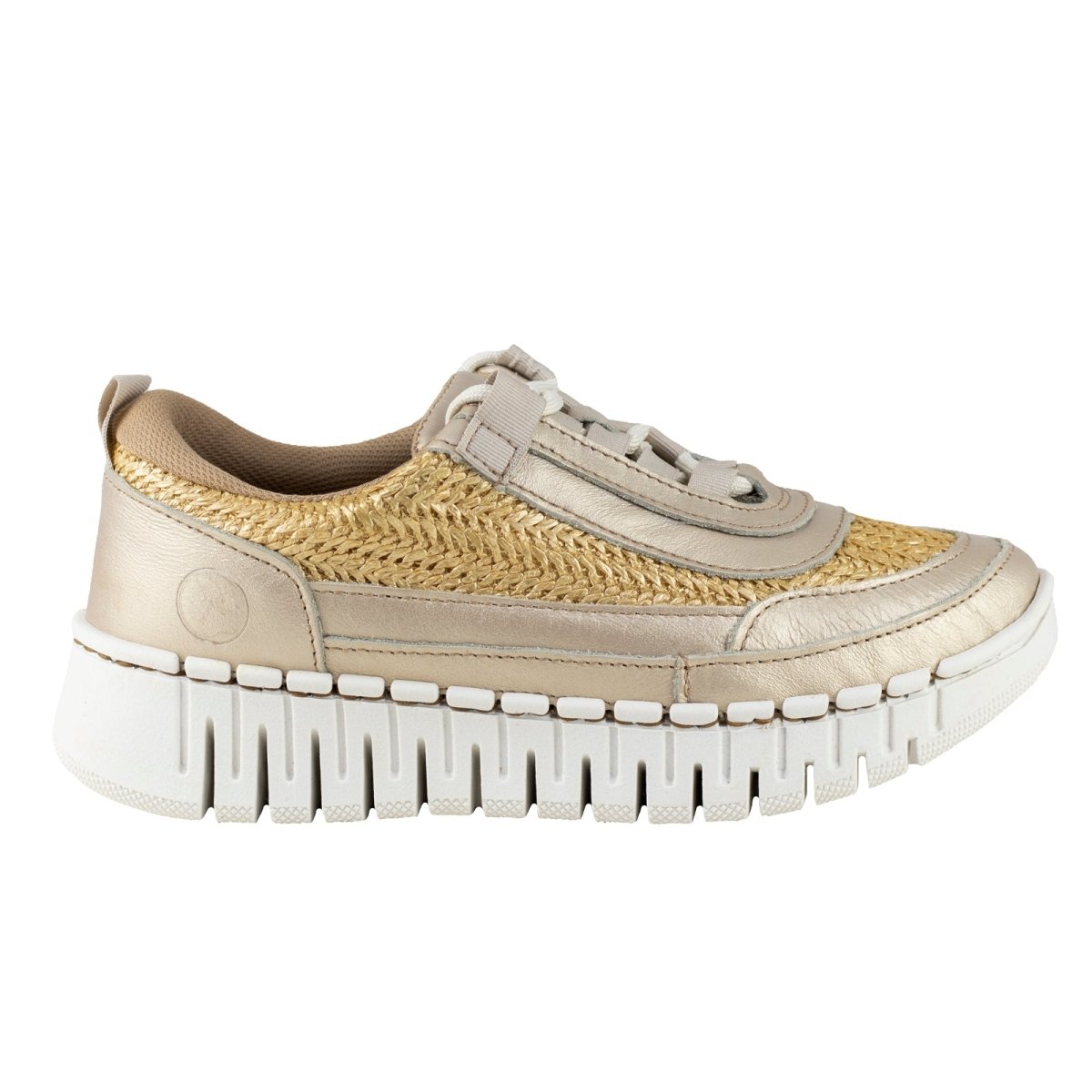 Tenis Para Dama Lobo Solo 4948 Platino LS4948 - 220 - AGP - Roma Zapaterías