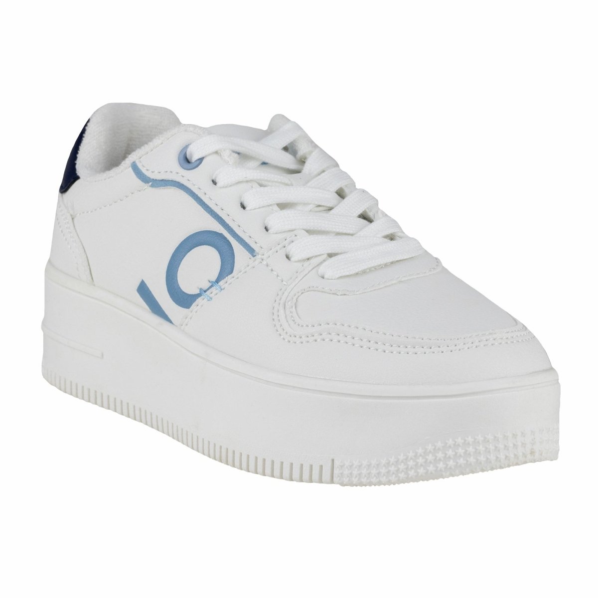 Tenis Urbano Dama Capa de Ozono 610903 Blanco Azul CO610903 - 220 - BCA - Roma Zapaterías