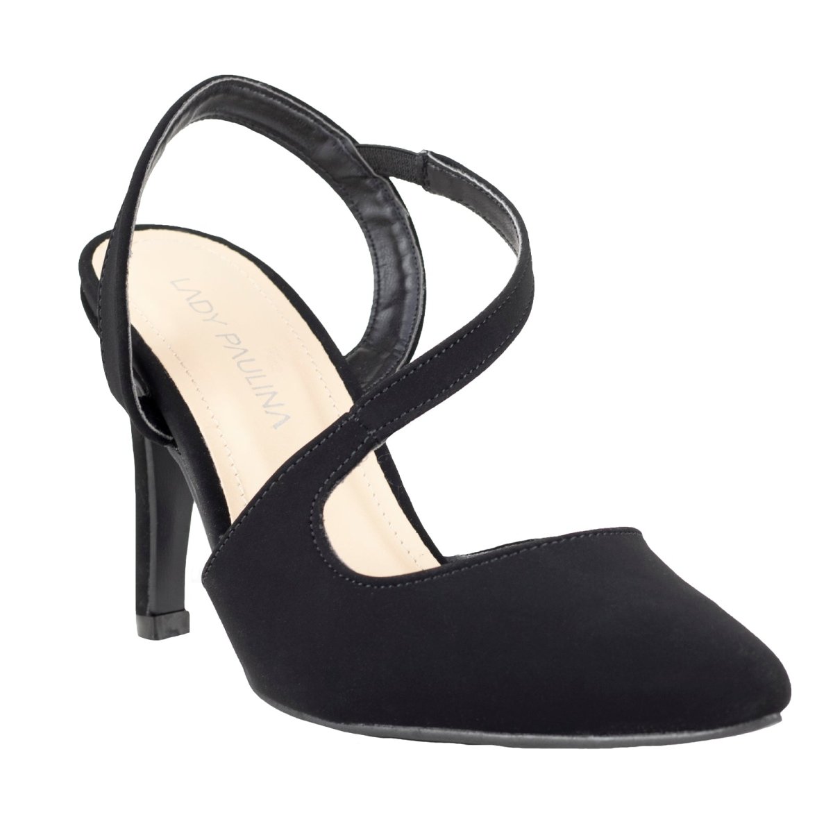 Zapatilla Clásica Para Dama Lady Paulina 14225 Negro LP14225 - 220 - NBN - Roma Zapaterías