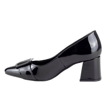 Zapatilla Clásica Para Mujer Lady Paulina 16213 Charol Negro LP16213 - 220 - CHN - Roma Zapaterías