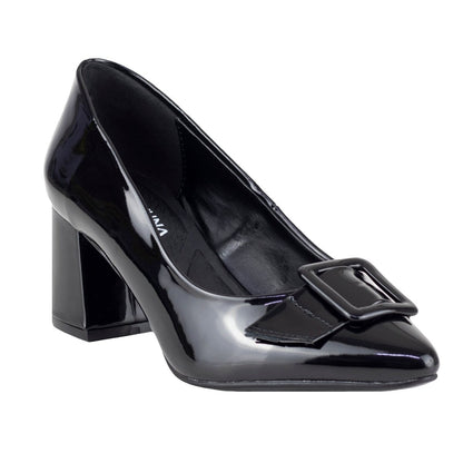 Zapatilla Clásica Para Mujer Lady Paulina 16213 Charol Negro LP16213 - 220 - CHN - Roma Zapaterías